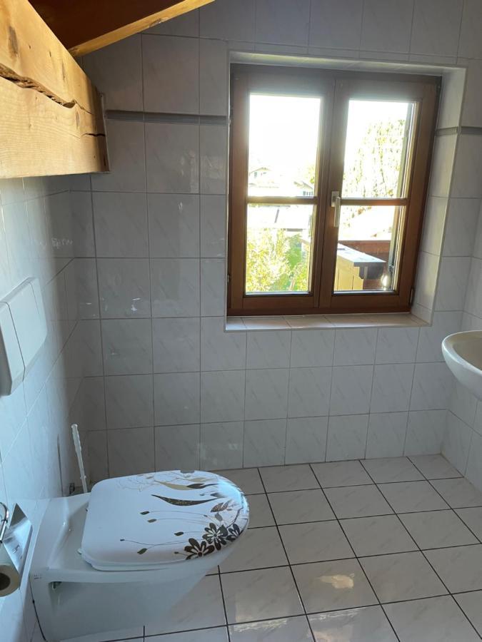 Dachgeschosswohnung Mit Traumhaftem Zugspitzblick Bei Garmisch Farchant Eksteriør billede