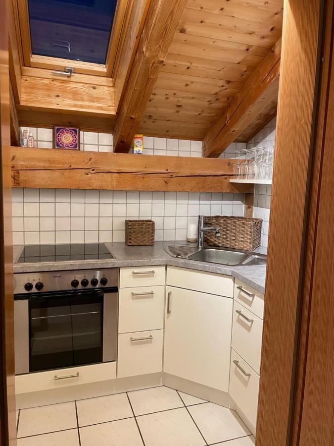Dachgeschosswohnung Mit Traumhaftem Zugspitzblick Bei Garmisch Farchant Eksteriør billede