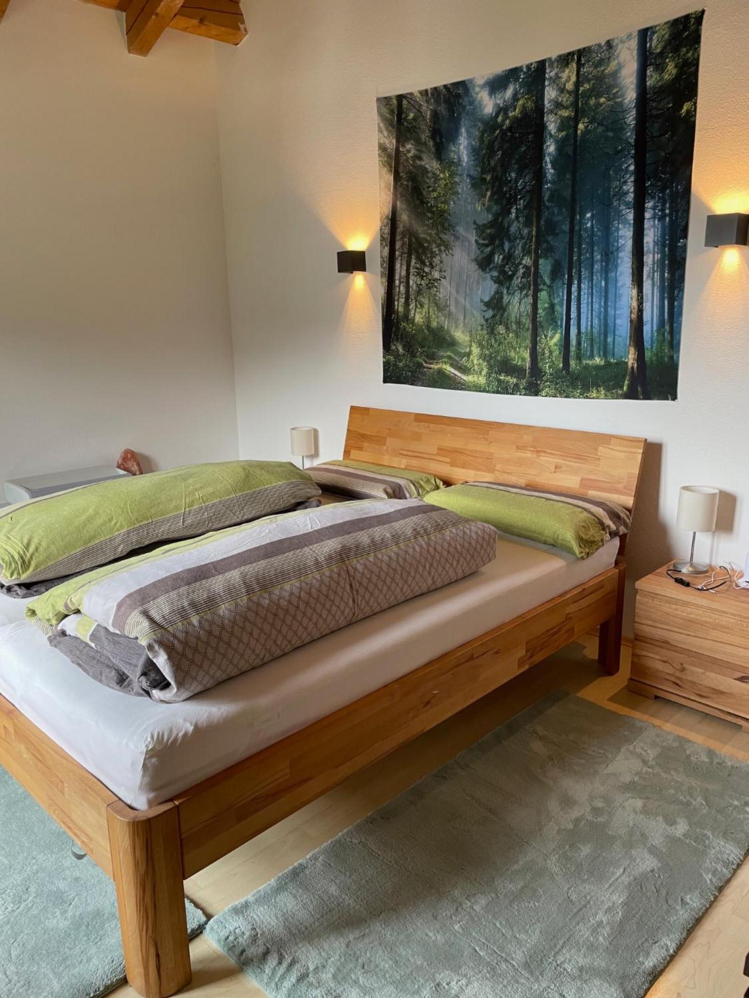 Dachgeschosswohnung Mit Traumhaftem Zugspitzblick Bei Garmisch Farchant Eksteriør billede